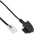 TAE-F Kabel f�r DSL-Router - TAE-F Stecker an RJ45 8/2 - 1m