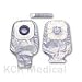 Search : Karaya 5 Drainable 12" Pouch with Pre-Cut Karaya Barrier - 1 1/2" Stoma - Transparent - Box
