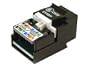 Belkin 10/100BT Cat5 Keystone Jack with 568A/568B Locking Tab (Black)