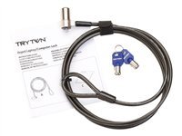 KEYED NOTEBOOK SECURITY CABLE