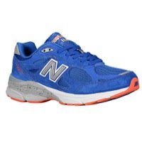 New Balance Men's M990v3 Running Shoe,Blue/Orange,9.5 D US