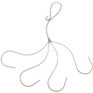 Rome's #2026 Calypso Kebab Skewer, Chrome Plated Steel