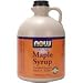 Gourmet Food : NOW Foods, Organic Maple Syrup Pure B Non-GE - 64 fl oz
