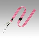 オープン工業 名札用ストラップ名札用ストラップ(チェック柄)【チェックレッド】 NB-205-CRD