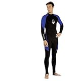 0.5mm Parkway Men's Scuba Titanium Full Wetsuit Wet Suit Snorkeling, Scuba, and Water Sports Snorkel Scuba Diving Diver Jet Ski Kayak Canoe Rafting Swim Swimming