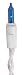 Darice 35 Bulb Wire Light Strand, Blue Bulbs