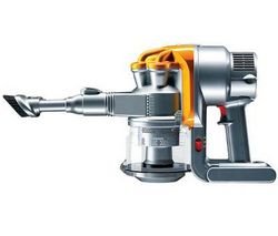 Dyson DC16 Vacuum Cleaner Handheld Root Cyclone 36 AirWatts 21.5kg Silver and Yellow Ref DYSDC16