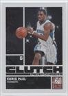 2009-10 Donruss Elite Clutch Performers #11 - Chris Paul