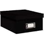 Pioneer B-1 Photo / Video Storage Box - holds over 1,100 photos up to 4" x 7" or 10 VHS videos Solid Black