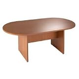 Office Products : LLR87272 - Oval Conference Table,72x36x29-1/2,Mahogany
