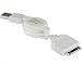 Tools & Hardware : Apple iPod / iPhone USB Data Cable Retractable Sync