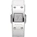 Michael Kors White Leather Silver Ladies Watch MK2215