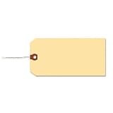 Number 8 Shipping Tags, Wired, 6-1/4x3-1/8, Manila, 1000/Box AVE12608