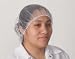Industrial Grade 1TTU6 Hairnet Cap, White, Polyester, 18 In, PK 100