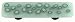 Hot Knobs Pull Handle, 3'' C-C, Glass knob handcrafted in Portland, Oregon. Due to us...