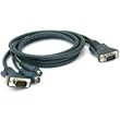 15FT Rack Mount Cable with Integrated KVM Connector