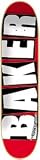 BAKER BRAND LOGO WHITE MED-8.0 DECK