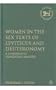 Women in the Sex Texts of Leviticus and Deuteronomy: A Comparative Conceptual Analysis (Library Hebrew Bible/Old Testament Studies)