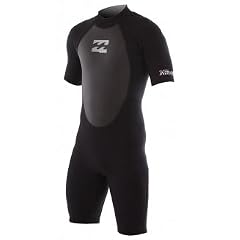 Billabong Intruder 2mm Spring Neoprenanzug - Schwarz Metallic