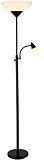 Lamps and Lightings item: Adesso Piedmont Combo Torchiere, Black