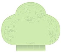 Childrens Toyshop  Toys : Kiddopotamus TinyDiner Portable Placemat (Green)