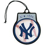 Official MLB Licensed Team Logo Air Freshener Vanilla Scent -New York Yankees