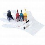 SANWA SUPPLY つめかえインク 3色セット(シアン・マゼンタ・イエロー) 15ml hp HP135対応 INK-HP135