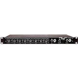 Eight-Channel Microphone Mixer with EQ per channel, AC only, One Rack Space Rack Mount Ready