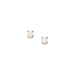 14K Yellow Gold 3 MM Opal Children's Earring Studs