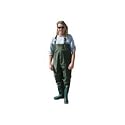 Wellington Boots + Nylon Chest Fishing Waders Sz 12