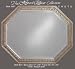 Howard Elliott Collection Crete ,silver, 33x42, Mirror - style 4021/4021
