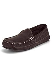 Freshfeet™ Suede Moccasins with Silver Technology