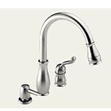 212dQK8H96L. SL160  DELTA Leland Kitchen Faucet w/Pull Down STAINLESS STEEL