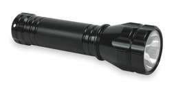 LumaPro 2XTG7 Handheld Flashlight, Aluminum, Black