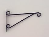 Outdoor Living : Element Hanging Basket Brackets White.12in
