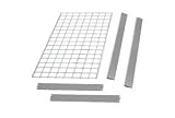 Bulk Rack Shelf Wire Deck 96x48 Gray