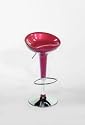 Ashley Bar/Counter Stool in Red By Euro Style