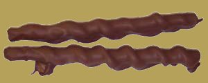 8oz Caramel Covered Chocolate Pretzel Certified Kosher-Dairy & Halal, Dark Chocolate... by Lang's Chocolates