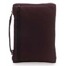 Canvas Burgundy Extra Large Bible Cover by 