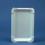 Pappteller eckig wei 13x20 cm 250 St VE=1