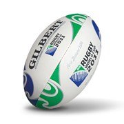 GILBERT Rugby World Cup 2011 Midi Replica Rugby Ball , Green/White GILBERT Rugby World Cup 2011 Midi Replica Rugby Ball , Green/White