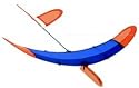 Airglider 40 - blue/orange