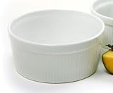 Large Porcelain Souffle Baking Dish