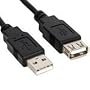 1.8m Value USB 2.0 Ext A-A M-F - Black