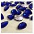 1014mm Water Drop Point back Rhinestones Crystal Glass Strass Chatons 100ps Color:Blue Zircon