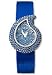 Watches : Chopard 436700-1009 Casmir Blue Sapphire Pave Dial Satin over Leather Women's Watch