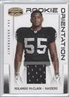 2010 Panini Gridiron Gear Rookie Orientation Jerseys #10 - Rolando McClain/299