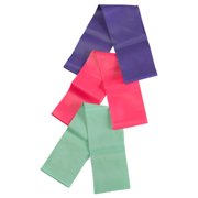 Fit Band Progressive Resistance System, Medium, Set of 3, Ideal for Pilates and Yoga