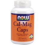 Now Foods Cal-mag Capsules, 240 Capsules