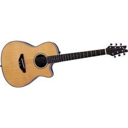 Applause AA13 Minibowl Cutaway Acoustic Guitar, Natural by 